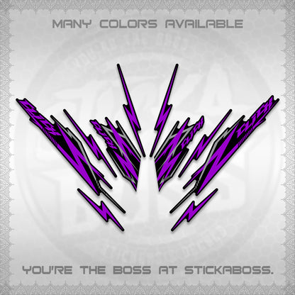 CLICK 125 V2 INDO DECALS (2024 CL 00-A8 STYLE) STICKER KITS By STICKABOSS