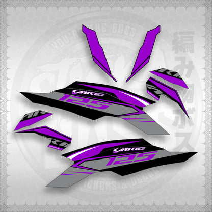 CLICK 125 V3 MALAY / INDO CONCEPT (CV3SLSTRA30) By STICKABOSS (SOFIE LAMINATED WATERPROOF)