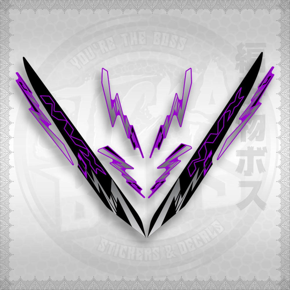 AEROX 155 V1 INDO-MALAY CONCEPT ( NVX ALPHA x OMEGA ) STICKER DECALS By STICKABOSS