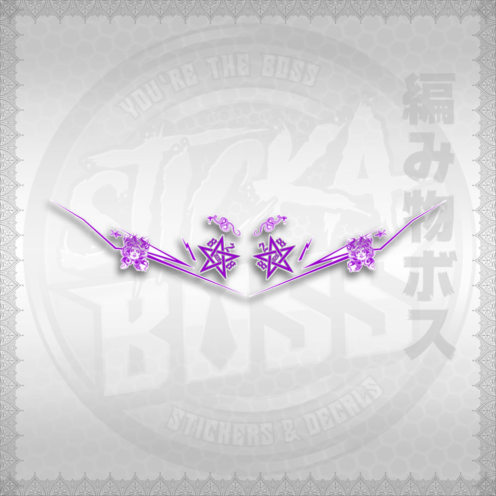 STICKER DECALS for ADV 160 (A160MESN) By STICKABOSS (SOFIE LAMINATED WATERPROOF) (Copy)