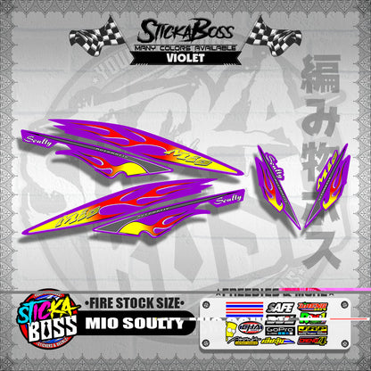MIO SOULTY DECALS ( FIRE STOCK SIZE )【WITH FREEBIES】