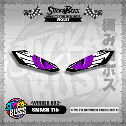 SMASH 115 (WINKER 002) TRANSPARENT【WITH FREEBIES】
