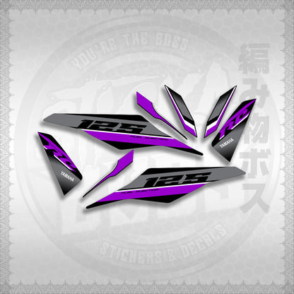 MIO I 125 M3 DASH RC EDITION STICKER DECALS By STICKABOSS (SOFIE LAMINATED WATERPROOF)