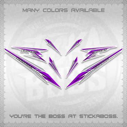 CLICK 160 VARIO FOR WHITE DECALS (2026 SHARP 00-A1 DESIGN)STICKER KITS By STICKABOSS
