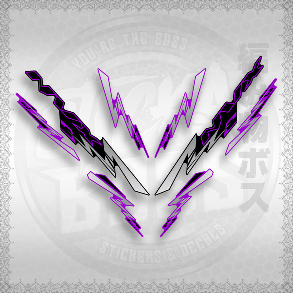 AEROX 155 V2 INDO-MALAY CONCEPT ( NVX ALPHA x OMEGA ) STICKER DECALS By STICKABOSS