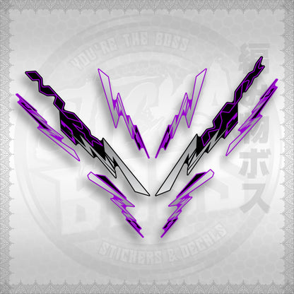 AEROX 155 V2 INDO-MALAY CONCEPT ( NVX ALPHA x OMEGA ) STICKER DECALS By STICKABOSS