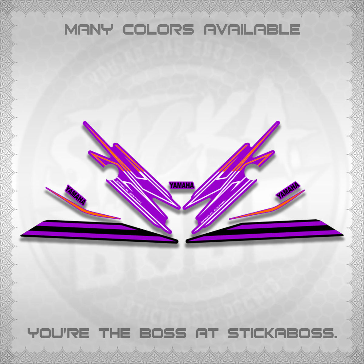 NMAX DECALS (CYBER CITY NEO TURBO)STICKER DECALS By STICKABOSS