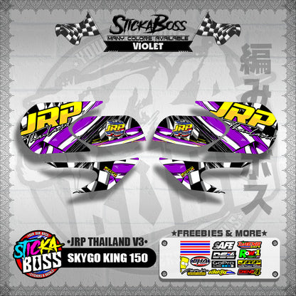SKYGO KING 150 DECALS ( JRP THAILAND V3 )【WITH FREEBIES】