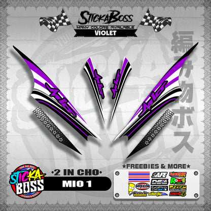 MIO 1 DECALS ( 2 IN CHO )【WITH FREEBIES】