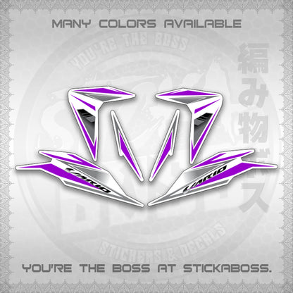 CLICK 125 V3 INDO CONCEPT ( FOR WHITE SLASH BLADE VARIO ) STICKER DECALS By STICKABOSS