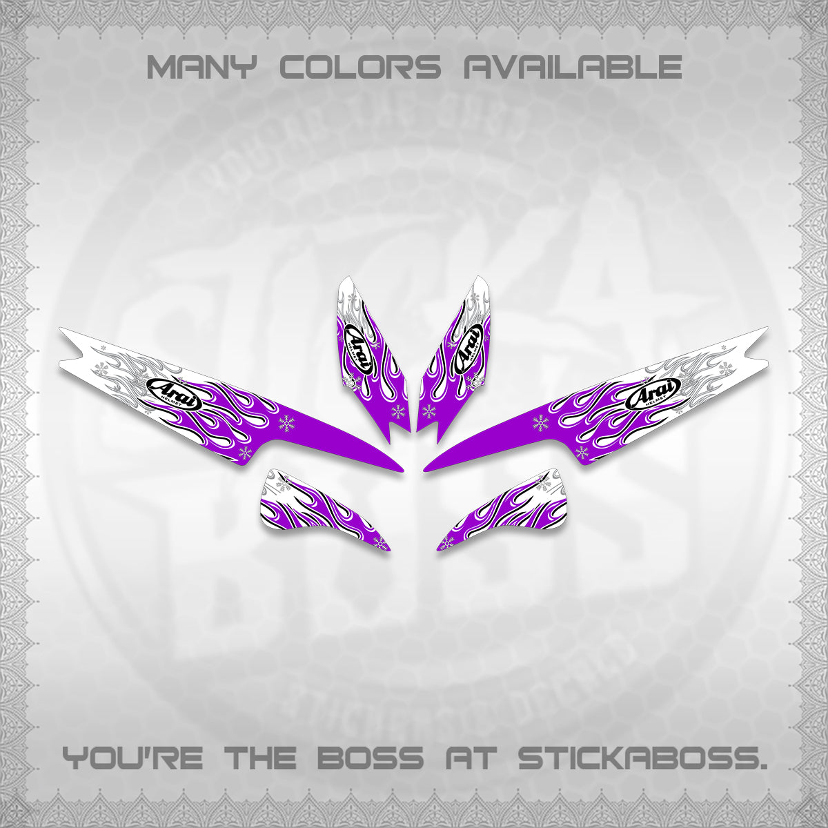 AEROX V3 STOCK STRIPING DECALS (SP EDITION)STICKER DECALS By STICKABOSS