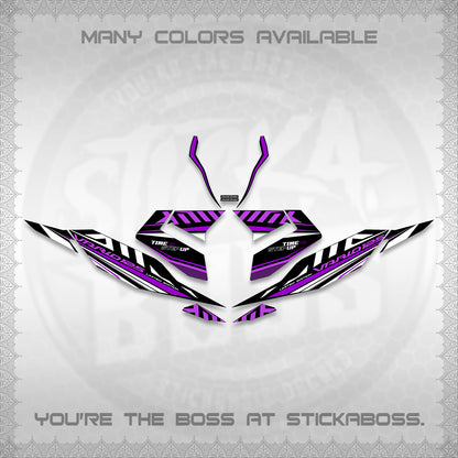 CLICK 125 V4 VARIO DECALS (2026 VR0007 DESIGN) STICKER KITS By STICKABOSS