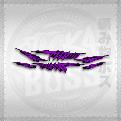 STICKER DECALS for MIO SOULTY INDO (MSOA4STKN) By STICKABOSS (SOFIE LAMINATED WATERPROOF)