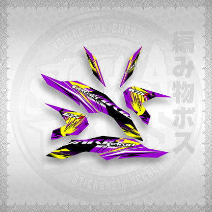 STICKER DECALS for CLICK 125 V3 ( VARIO STREET ) By STICKABOSS (SOFIE LAMINATED WATERPROOF)