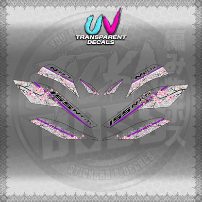 【PREMIUM UV PRINT】TRANSPARENT NMAX V3 TURBO INDO (AV3SAIN)【WITH FREEBIES】