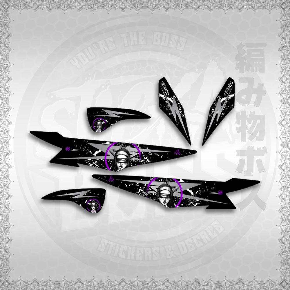 STICKER DECALS for MIO SOULTY MALAYSIAN (MSOLASA) By STICKABOSS (SOFIE LAMINATED WATERPROOF)