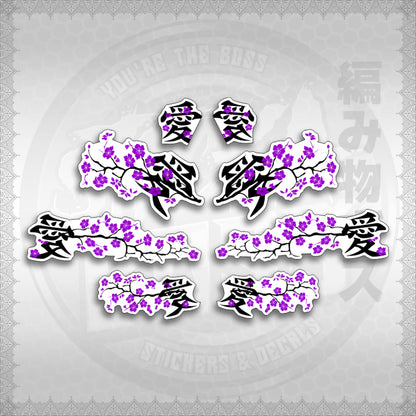 STICKER DECALS for NMAX V1 INDO FOR WHITE (NV1FWSAXFL) By STICKABOSS (SOFIE LAMINATED WATERPROOF)