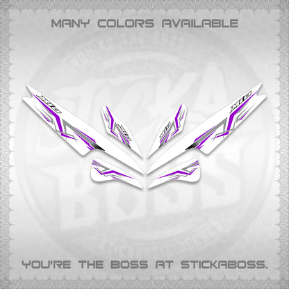 MIO SPORTY  SMILE INDO DECALS FOR WHITE (A24 VARIASI) STICKER DECALS BY STICKABOSS