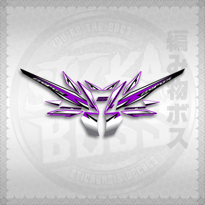 STICKER DECALS for AEROX 155 V2 MALAYSIAN (AV220SHCO) By STICKABOSS (SOFIE LAMINATED WATERPROOF)