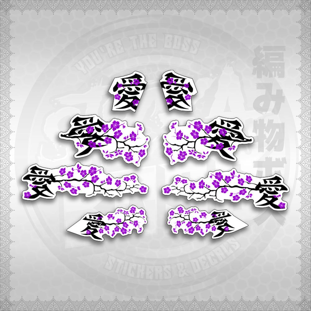 STICKER DECALS for NMAX V3 TURBO INDO FOR WHITE (NV3FWSAXFL) By STICKABOSS (SOFIE LAMINATED WATERPROOF)