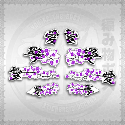 STICKER DECALS for NMAX V3 TURBO INDO FOR WHITE (NV3FWSAXFL) By STICKABOSS (SOFIE LAMINATED WATERPROOF)