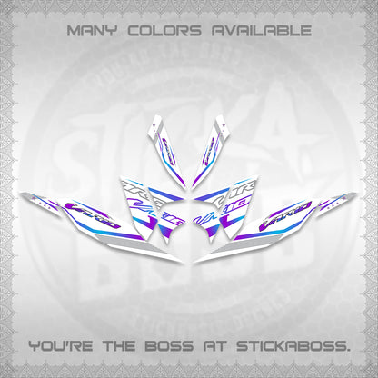 CLICK 125 V4 VARIO DECALS (2026 WHITE EDITION DESIGN) STICKER KITS By STICKABOSS