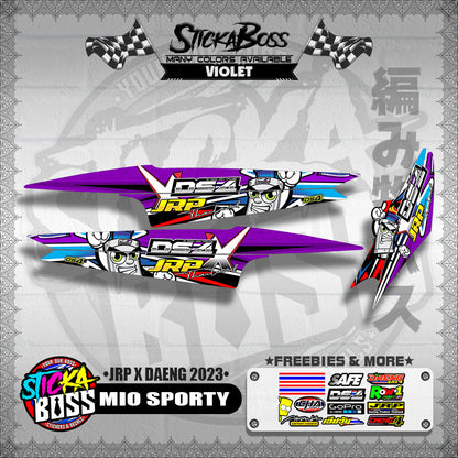 MIO SPORTY DECALS ( DAENG X JRP 2023 )【WITH FREEBIES】