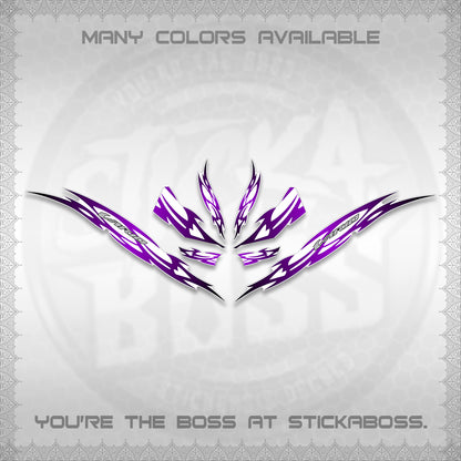 CLICK 125 V3 INDO VARIO FOR WHITE DECALS (2026 NUSANTARA STRIPING) STICKER DECALS By STICKABOSS