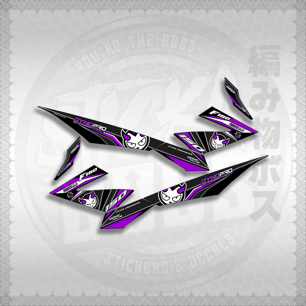 STICKER DECALS for RAIDER 150 FI (RFISADYPRF1) By STICKABOSS (SOFIE LAMINATED WATERPROOF)