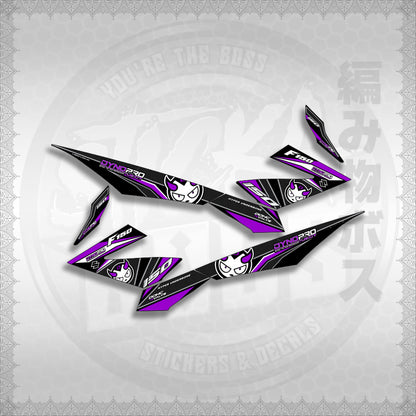 STICKER DECALS for RAIDER 150 FI (RFISADYPRF1) By STICKABOSS (SOFIE LAMINATED WATERPROOF)