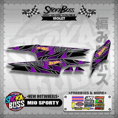 MIO SPORTY DECALS ( NEW HOTWHEELS )【WITH FREEBIES】