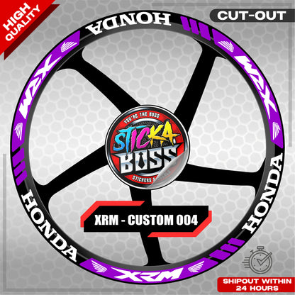 XRM MAG STICKER SET ( 2 MAGS ) - CUSTOM 004 | VINYL WATERPROOF CUT-OUT DECALS