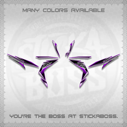 WINNER 150 V1 DECALS (GTR 150 RS PATTERN)STICKER DECALS By STICKABOSS