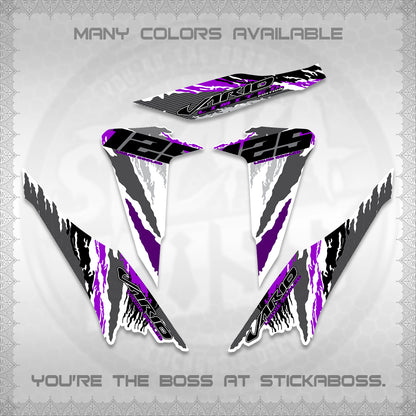 CLICK 125 V2 VARIO FOR WHITE DECALS (2022 SPLASH SPECIAL) STICKER KITS BY STICKABOSS