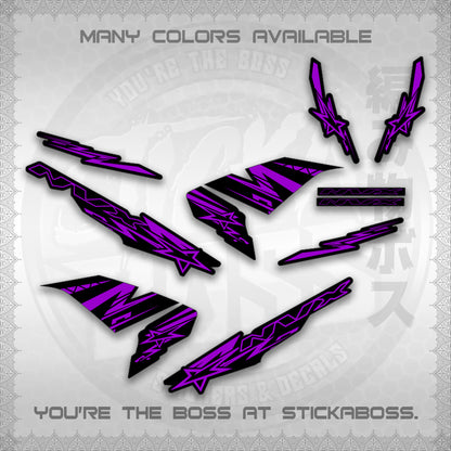 AEROX V1 MALAY CONCEPT ( NVX STARLIGHT ) STICKER DECALS By STICKABOSS