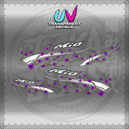 【PREMIUM UV PRINT】TRANSPARENT MIO SPORTY (MSPSAXFL)【WITH FREEBIES】