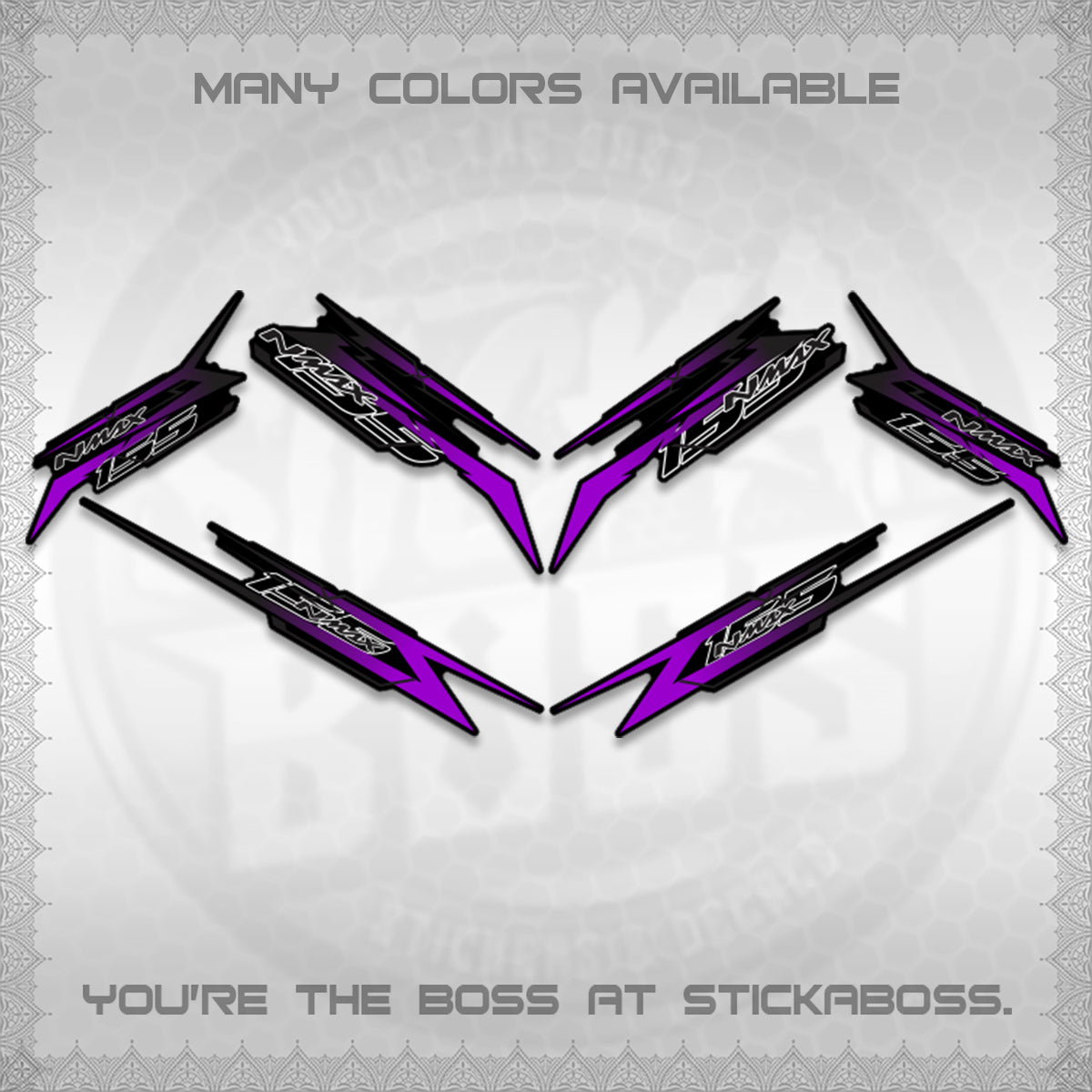 NMAX V2 MALAY-INDO DECALS (2026 MIO3 NEW DESIGN) STICKER DECALS BY STICKABOSS (Copy)