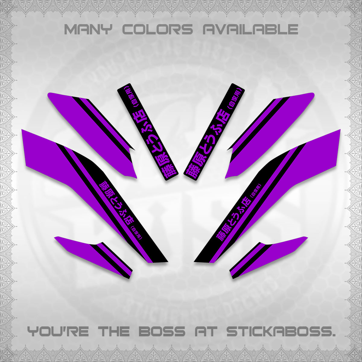NMAX V2 DECALS (TRUENO STYLE DESIGN) STICKER KITS By STICKABOSS