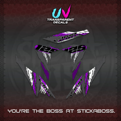 CLICK 125 V2 VARIO UV TRANSPARENT DECALS (2022 SPLASH SPECIAL) STICKER KITS BY STICKABOSS