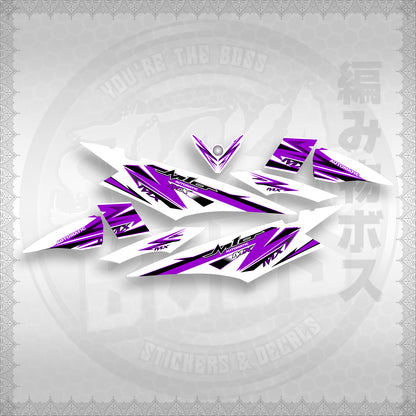 STICKER DECALS for MIO SOUL I (MSISTCAFOWH) By STICKABOSS (SOFIE LAMINATED)