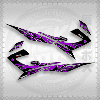 RAIDER 150 REBORN CARB MALAY CONCEPT ( SATRIA 0001 FIRE V3 ) STICKER DECALS By STICKABOSS