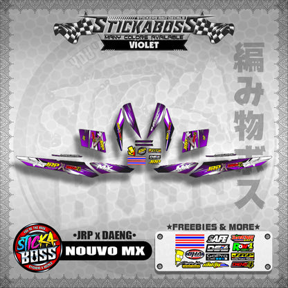 NOUVO MX Decals ( JRP x DAENG )【WITH FREEBIES】