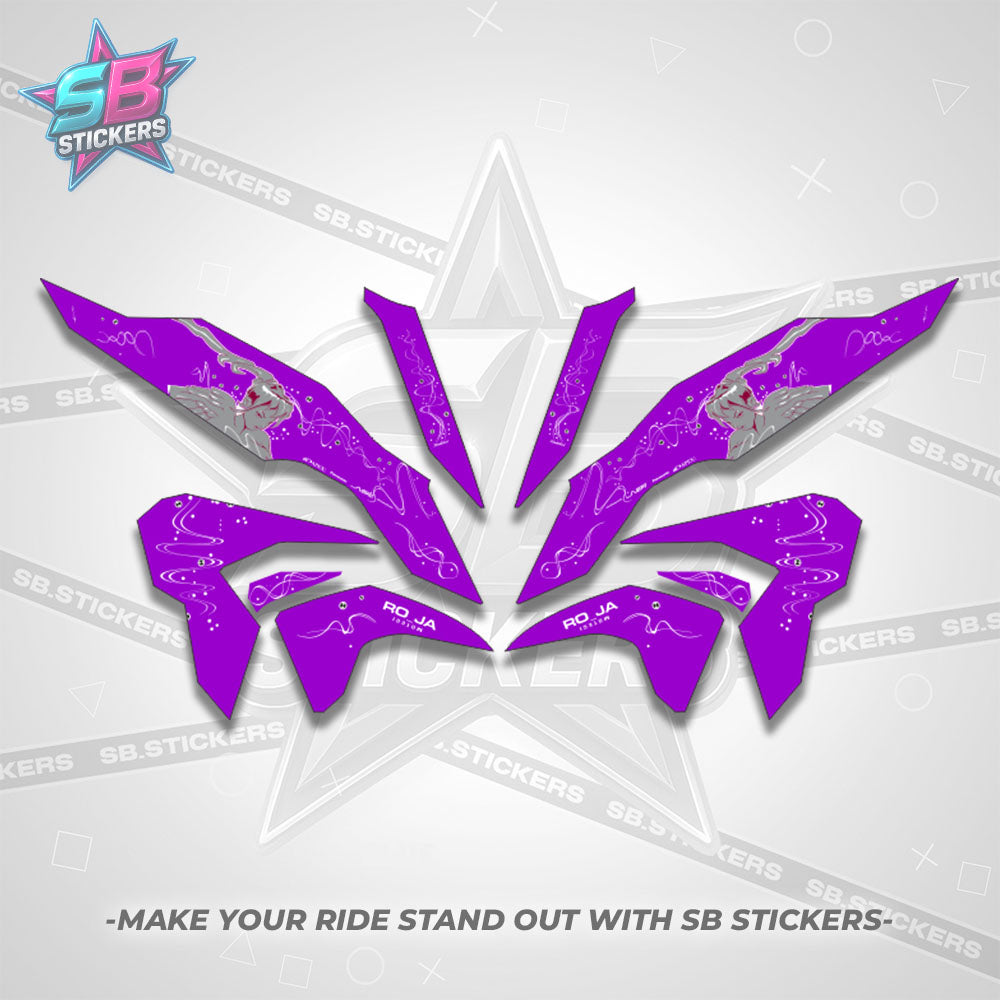 CLICK V3 DECALS (2026 2F&2F DESIGN)STICKER DECALS BY STICKABOSS