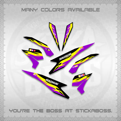 BEAT Fi V3 INDO DECALS (TAMIYA MAGNUM) STICKER DECALS By STICKABOSS