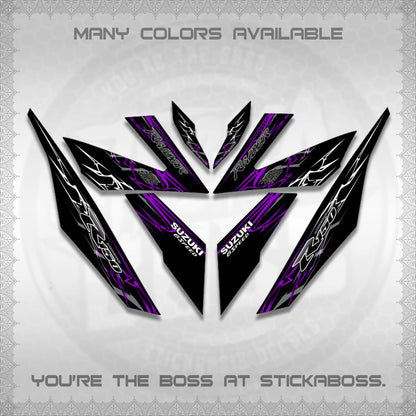RAIDER 150 Fi DECALS (2026 CUSTOM LIGHTNING)STICKER DECALS By STICKABOSS