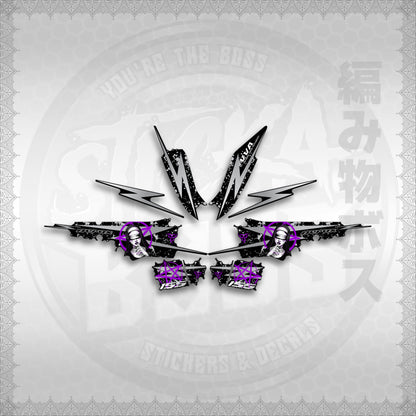 STICKER DECALS for AEROX 155 V2 MALAYSIAN (AV2STLASA) By STICKABOSS (SOFIE LAMINATED WATERPROOF)