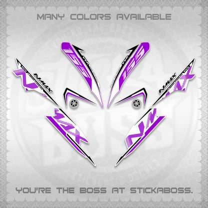 NMAX V1 THAI FOR WHITE DECALS (2020 DESIGN) STICKER DECALS By STICKABOSS