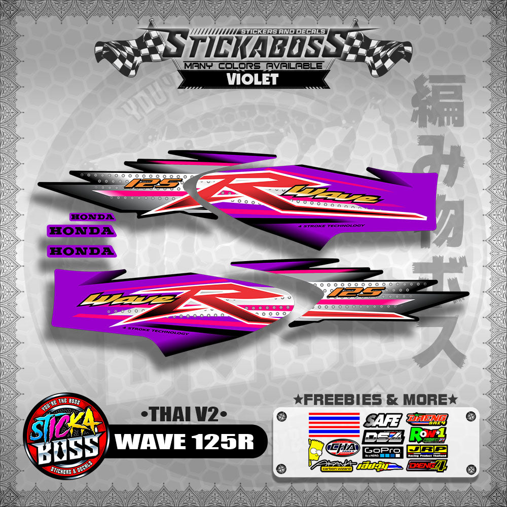 HONDA WAVE 125 R ( THAI V2 ) 【WITH FREEBIES】