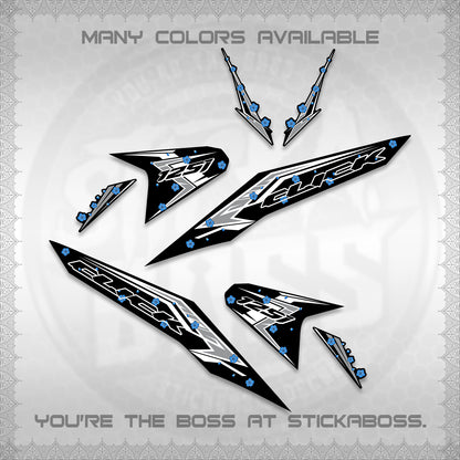 CLICK V2 VARIO DECALS (MOTIF POLET SAKURA DESIGN)STICKER DECALS By STICKABOSS