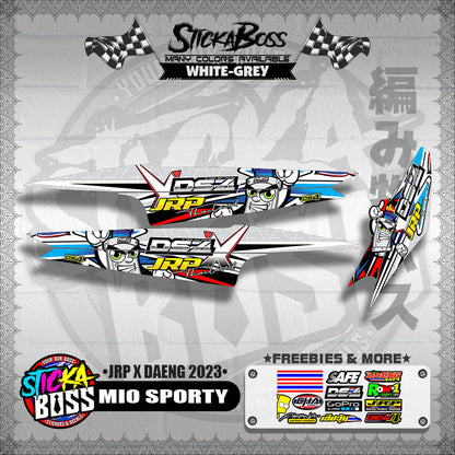 MIO SPORTY DECALS ( DAENG X JRP 2023 )【WITH FREEBIES】